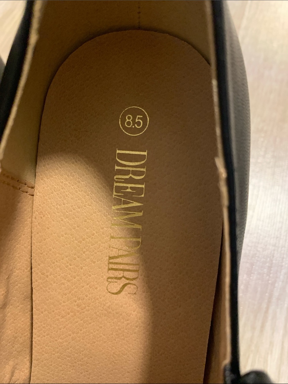 Dream Pairs Black T-Strap Block Heels - Picture 6 of 7